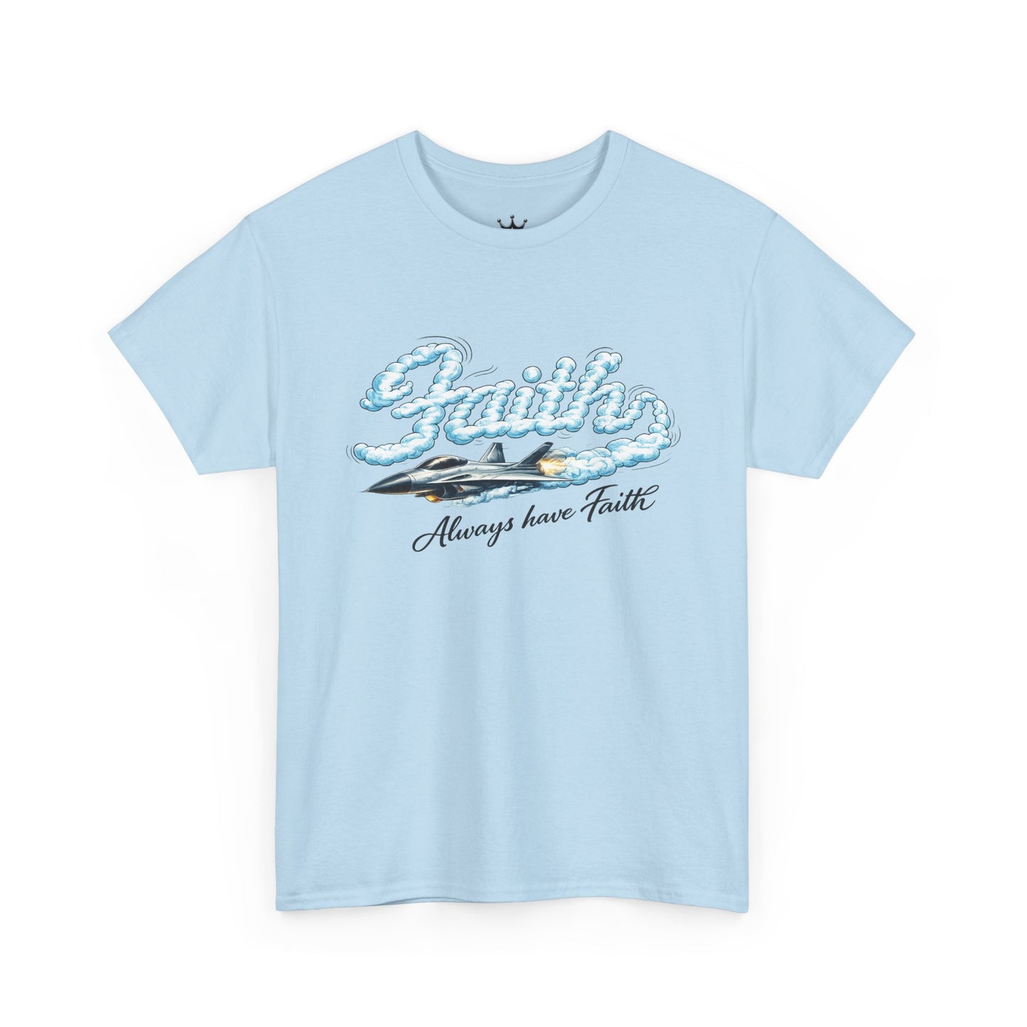 Faith Waves T-Shirt — "Always Have Faith" Inspirational Christian Tee
