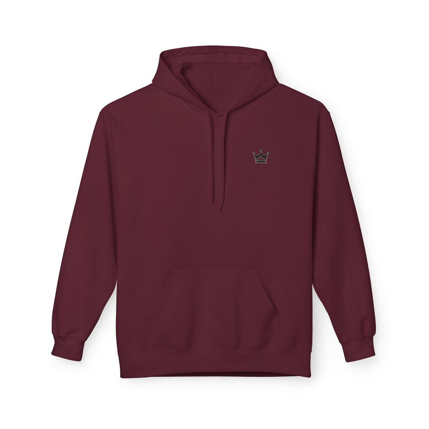 Faith Will Last Forever Hoodie — Inspirational Crown Graphic Hoodie