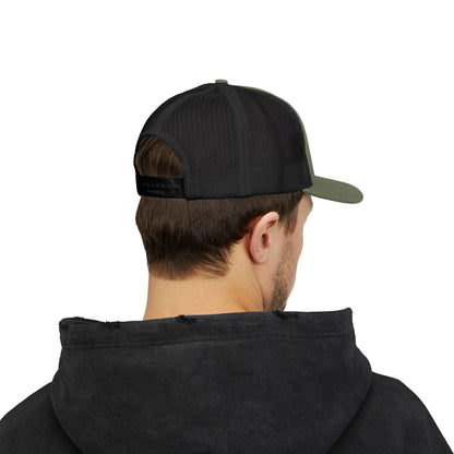 Embroidered Cardinal Star Trucker Cap