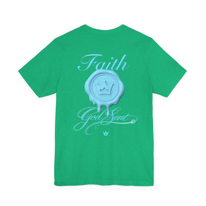 Copy of Faith Vintage Bible Scene Tee — "Be strong like men" Christian Scripture T‑Shirt