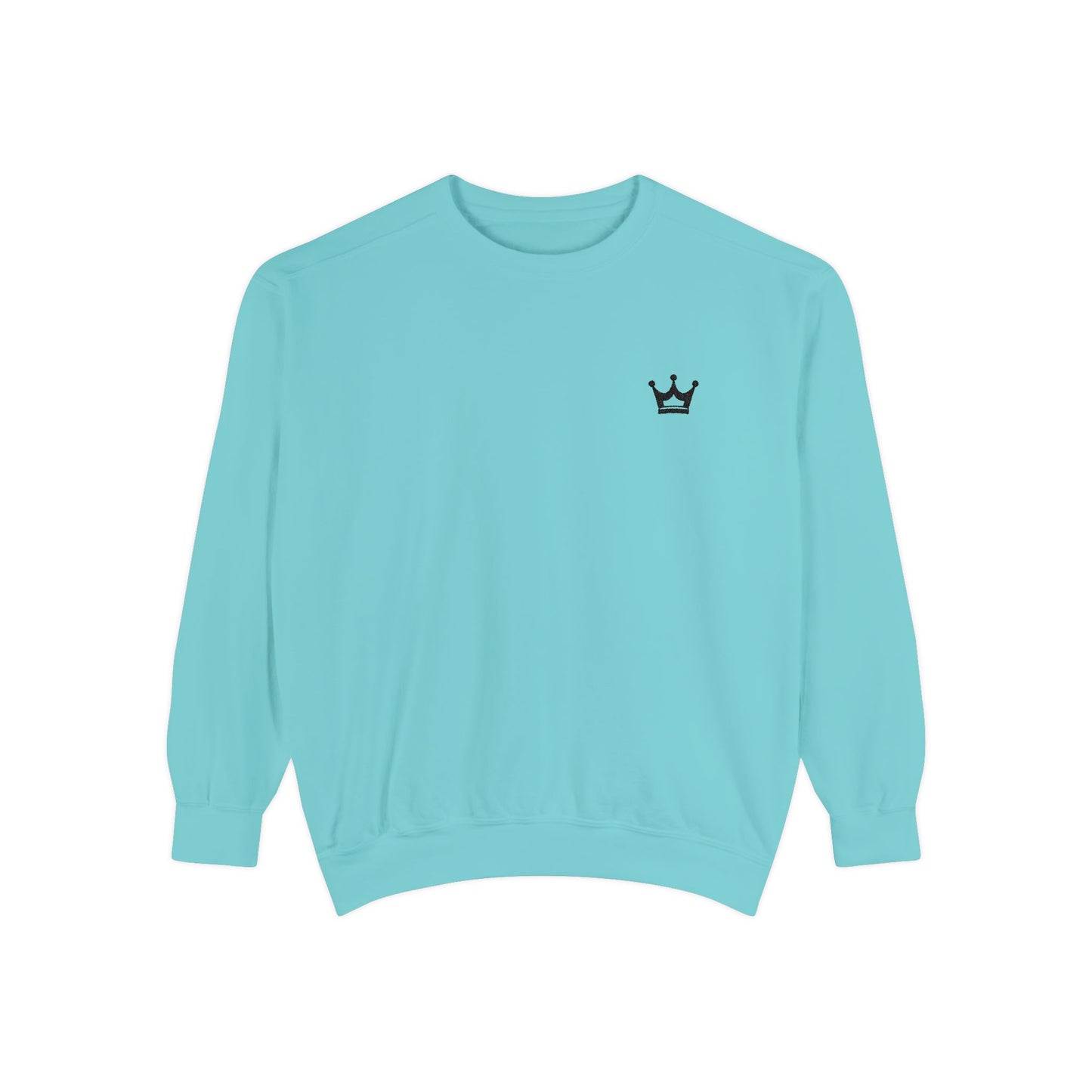 Crown Minimalist Sweatshirt — Small Chest Crown Logo