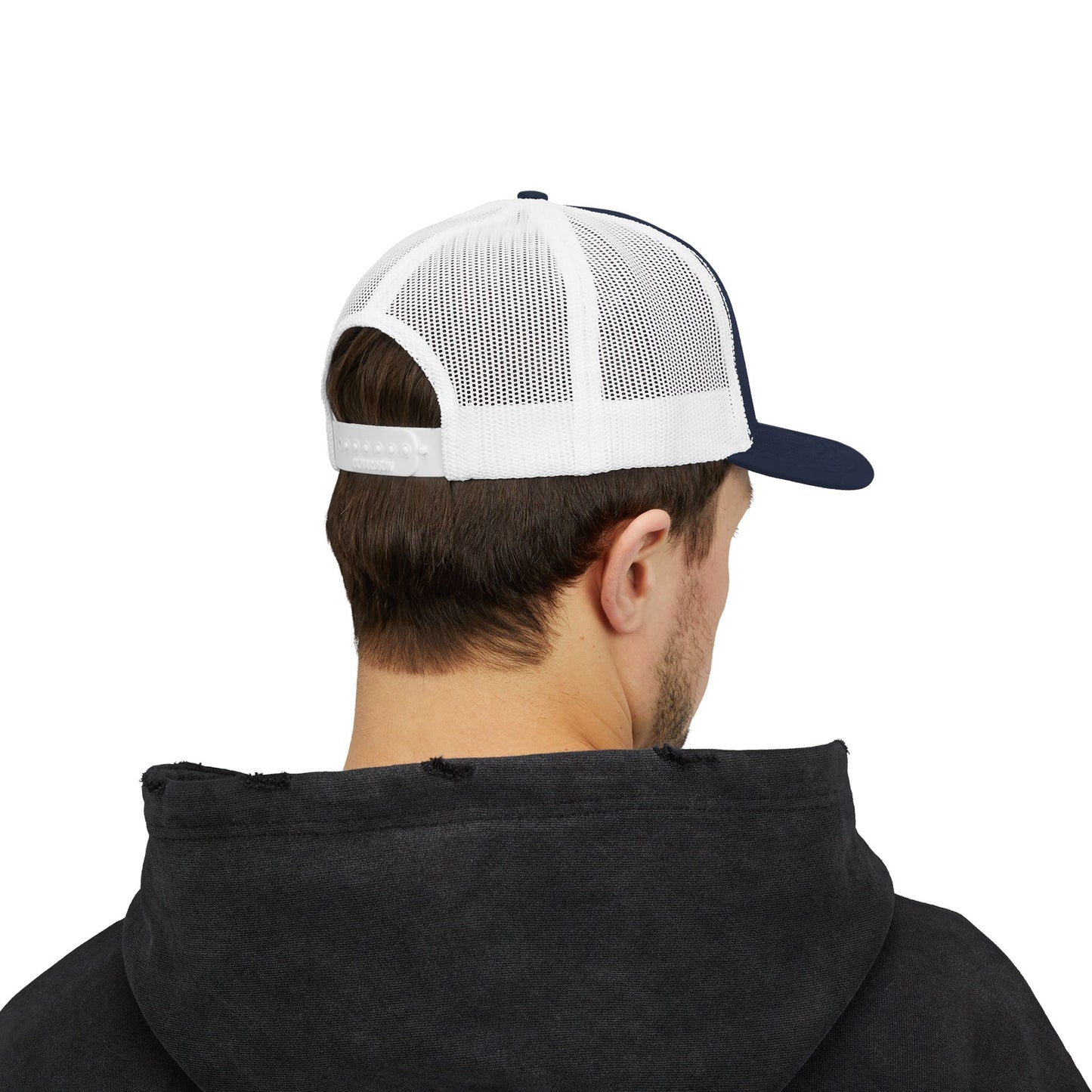 Embroidered Cardinal Star Trucker Cap