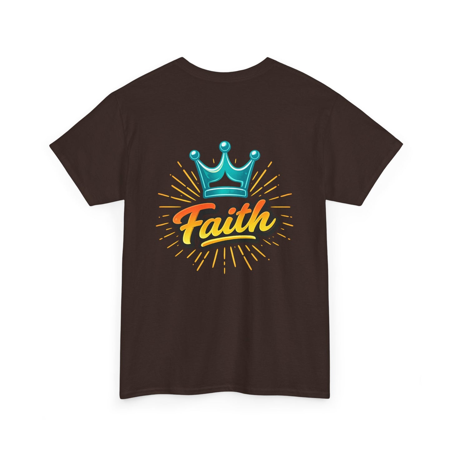 Faith Crown T-Shirt — Inspirational Graphic Tee