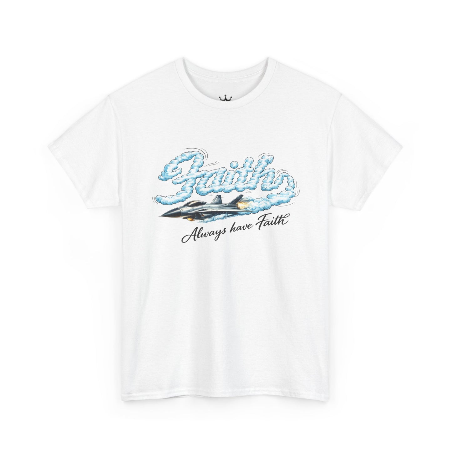 Faith Waves T-Shirt — "Always Have Faith" Inspirational Christian Tee