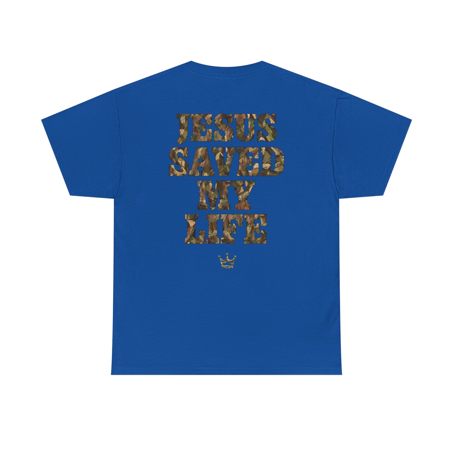 Jesus Saved My Life T-Shirt — Christian Faith Graphic Tee