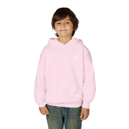 Youth Hoodie — “You Need Jesus.” Bold Back Print with Crown Accent