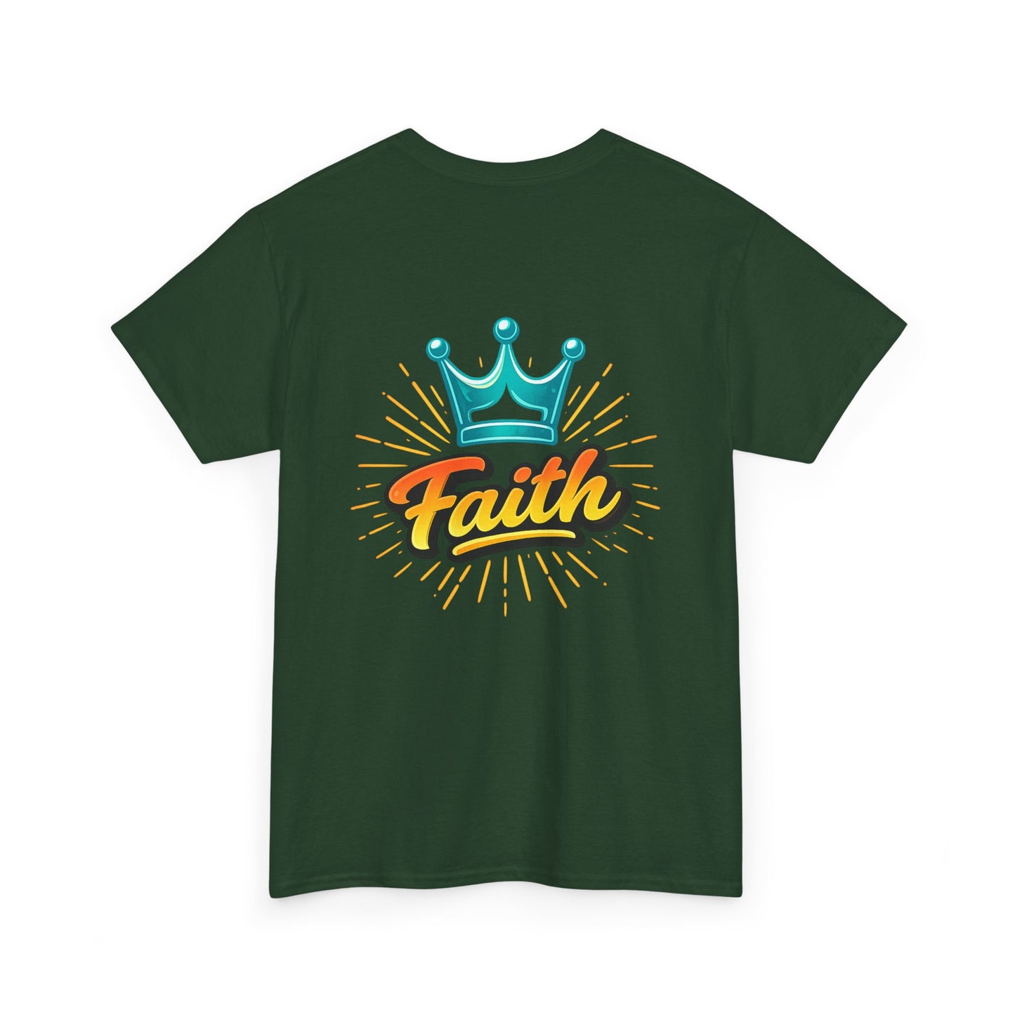 Faith Crown T-Shirt — Inspirational Graphic Tee