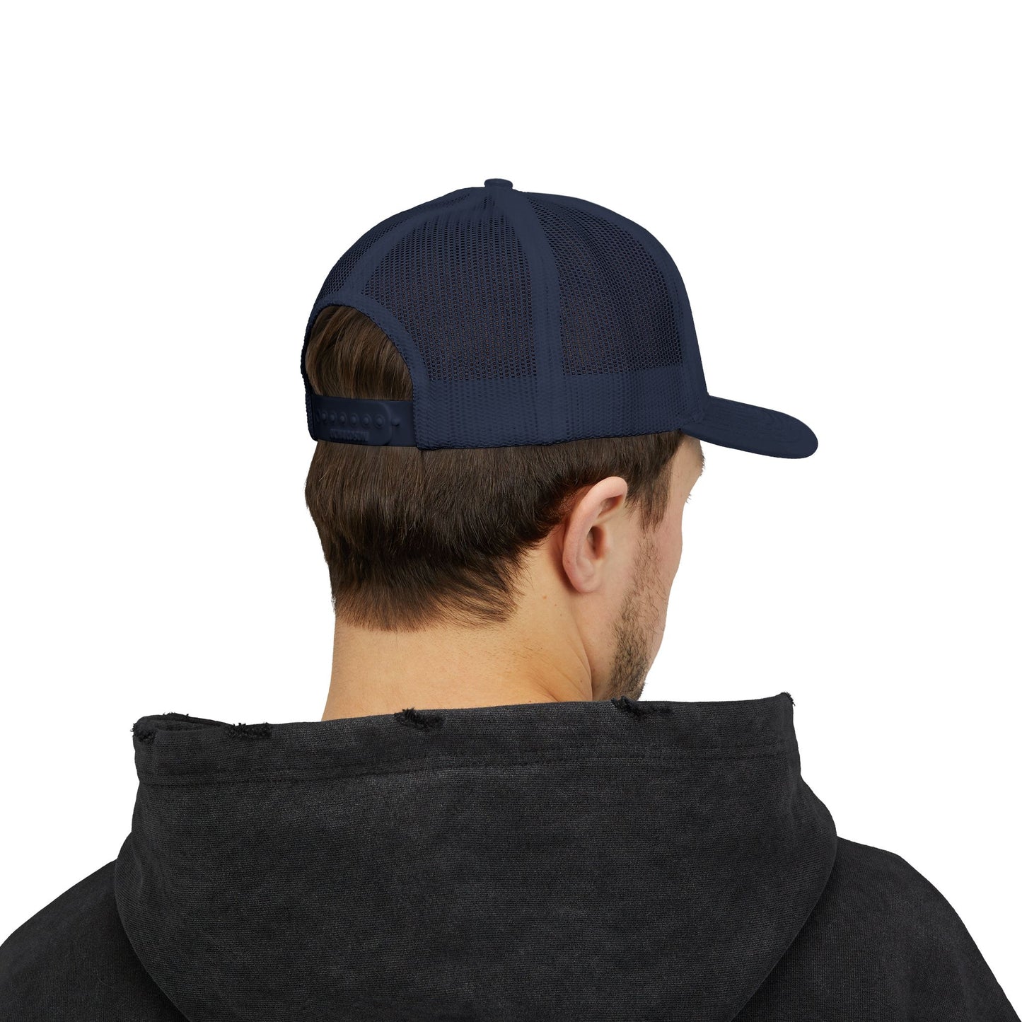 Embroidered Cardinal Star Trucker Cap