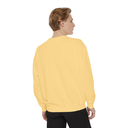 Crown Minimalist Crewneck Sweatshirt — Small Chest Crown Graphic