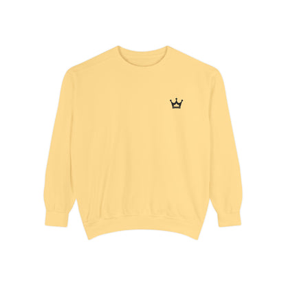 Crown Minimalist Sweatshirt — Small Chest Crown Logo