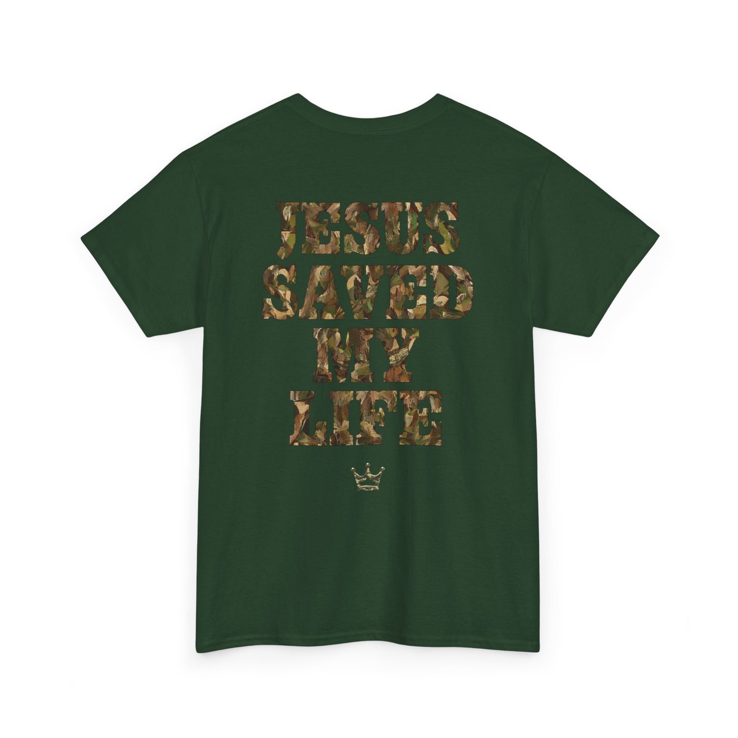 Jesus Saved My Life T-Shirt — Christian Faith Graphic Tee