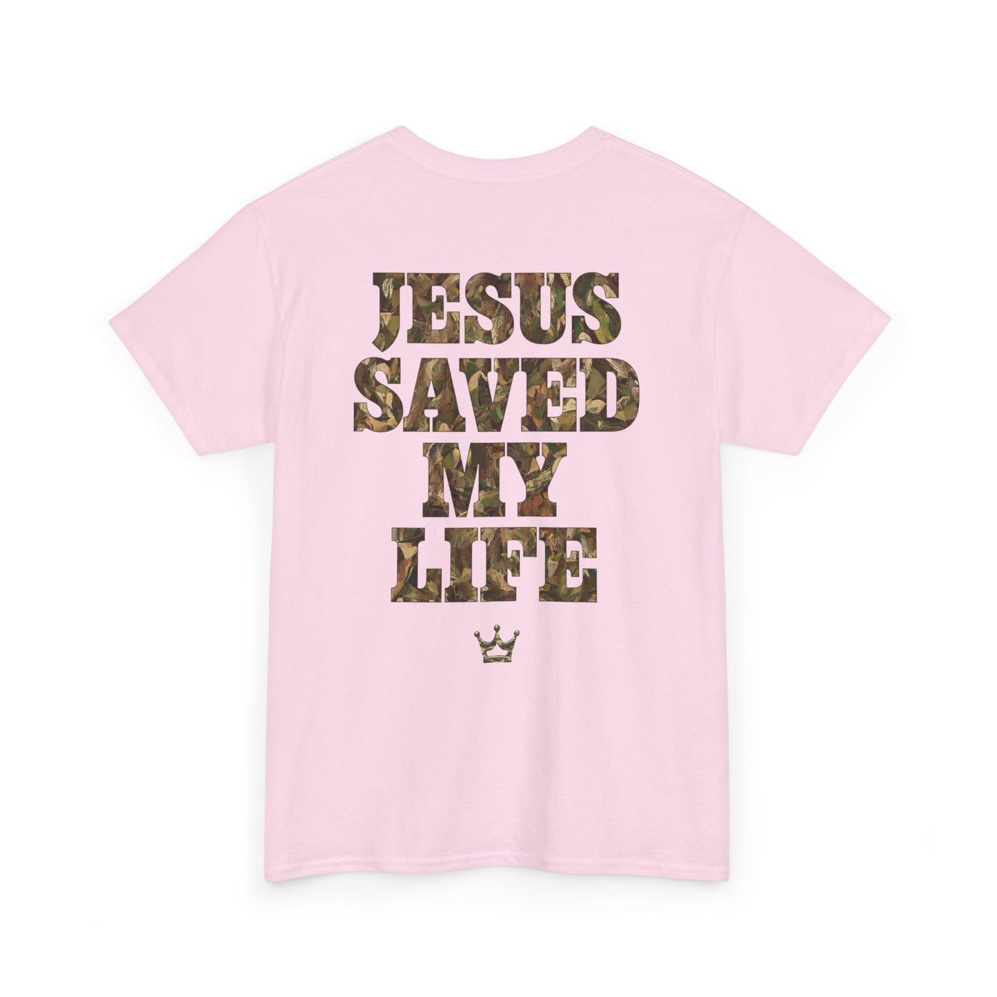 Jesus Saved My Life T-Shirt — Christian Faith Graphic Tee