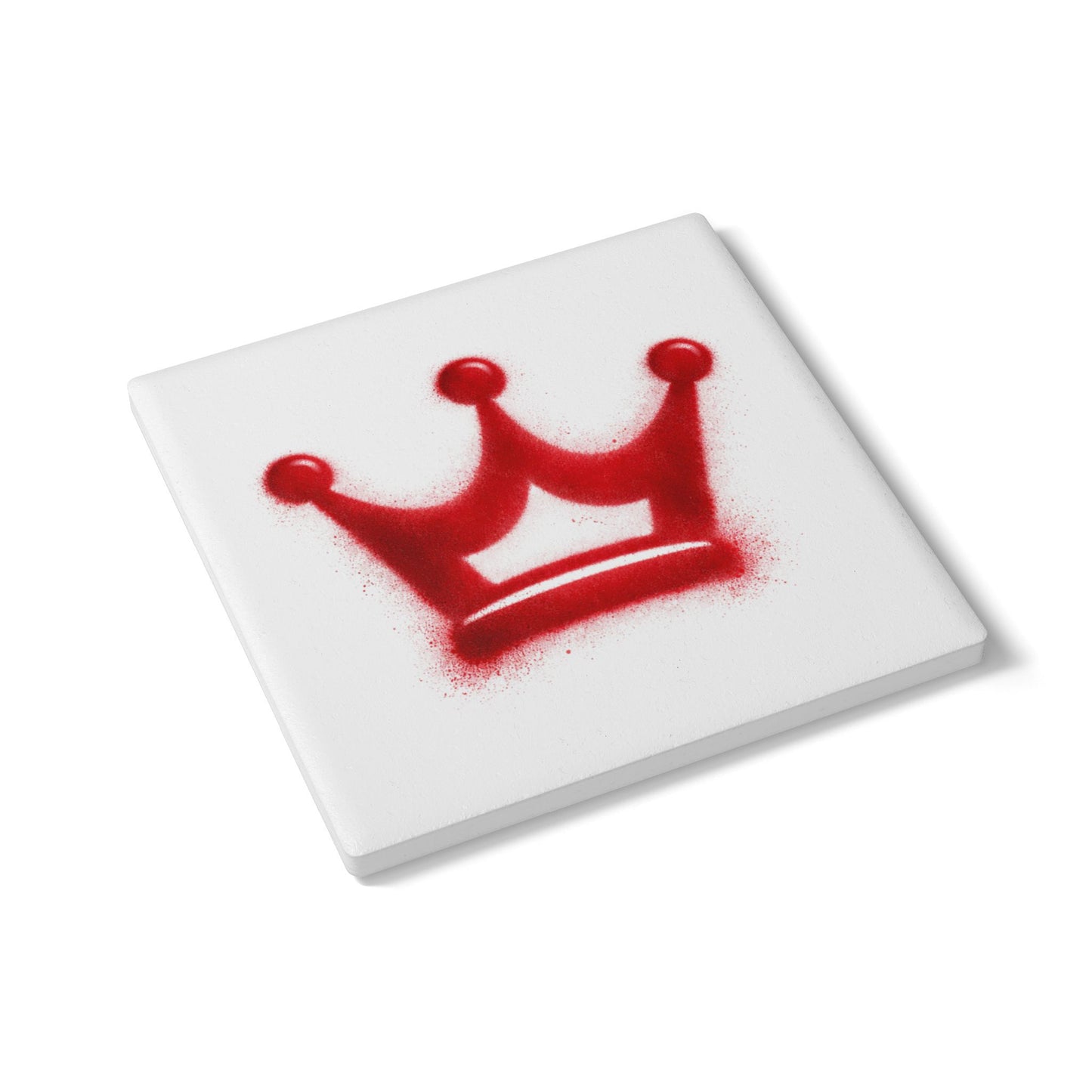 Ceramic Coaster - 'Faith' Jet Plane Design (Always Have Faith)