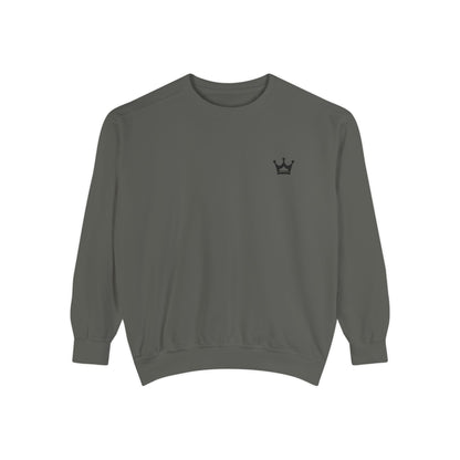 Crown Minimalist Sweatshirt — Small Chest Crown Logo