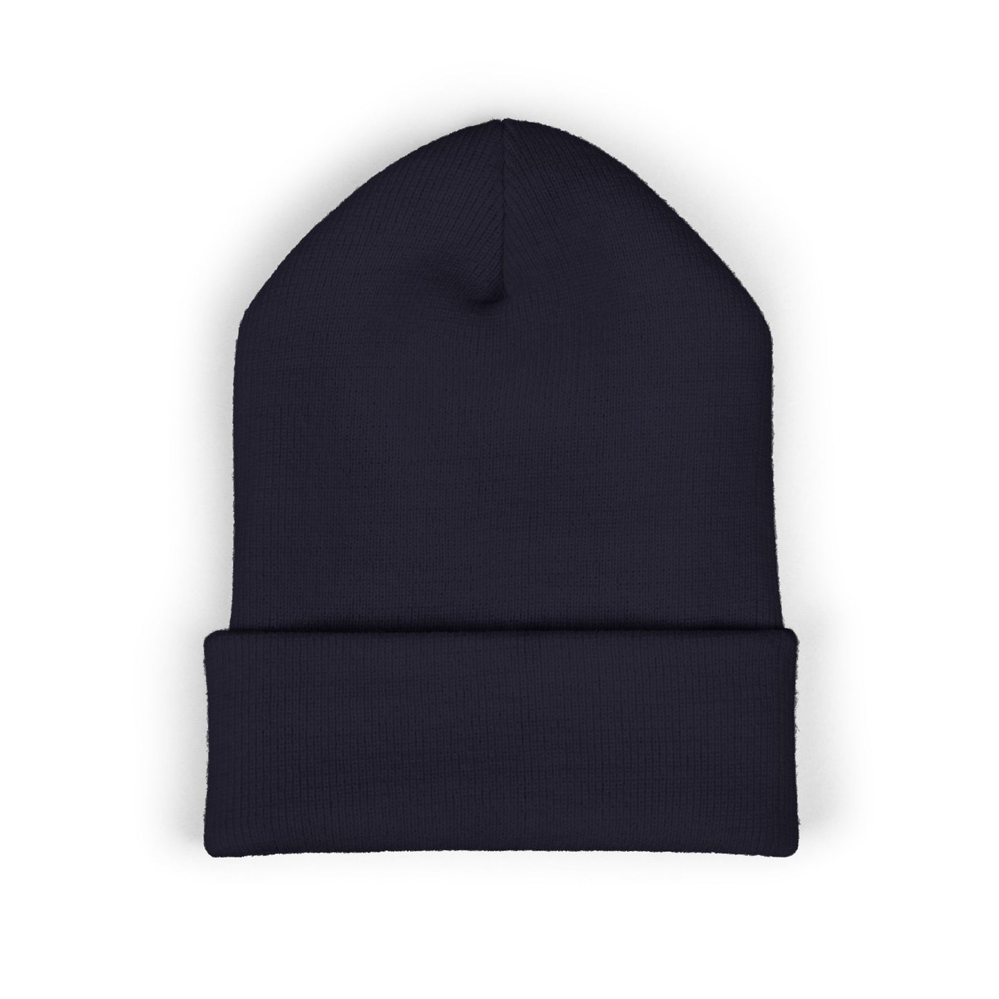 Embroidered Red Star Cuffed Beanie