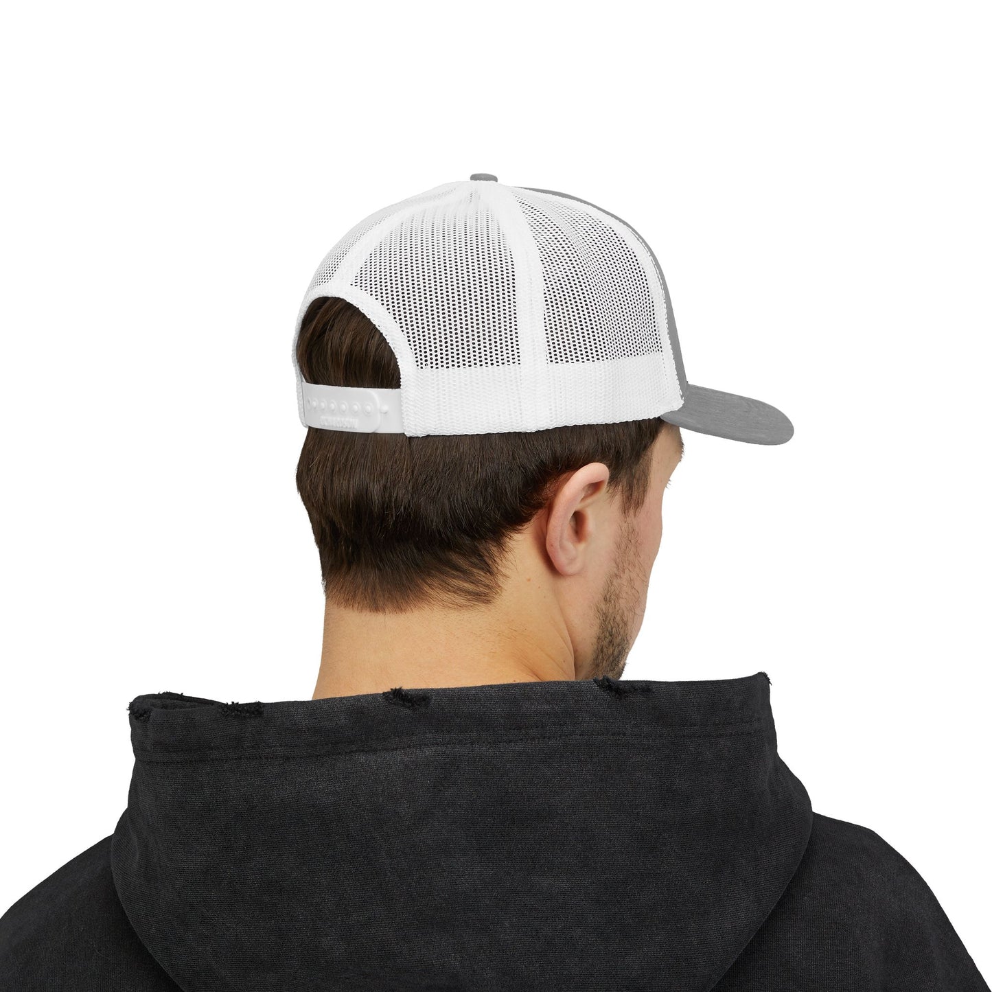 Embroidered Cardinal Star Trucker Cap