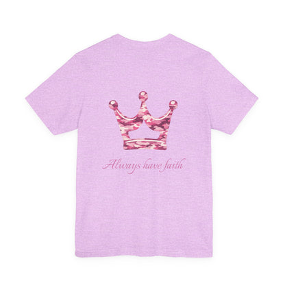 Faith Vintage Bible Scene Tee — "Be strong like men" Christian Scripture T‑Shirt.