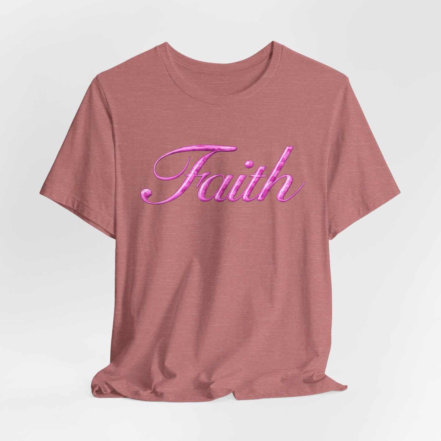Faith Vintage Bible Scene Tee — "Be strong like men" Christian Scripture T‑Shirt.