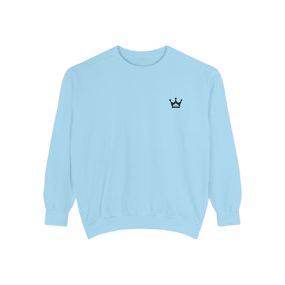 Crown Minimalist Sweatshirt — Small Chest Crown Logo