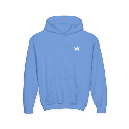 Youth Hoodie — “You Need Jesus.” Bold Back Print with Crown Accent