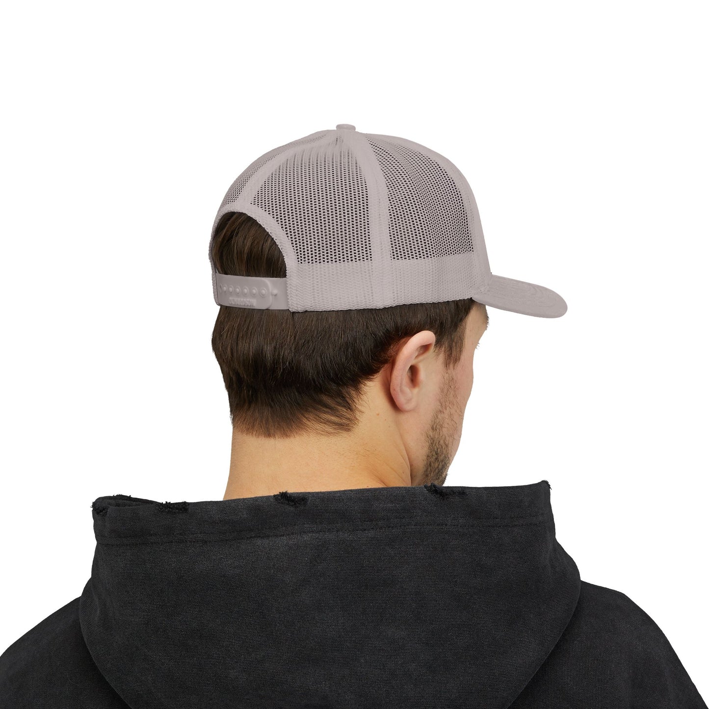 Embroidered Cardinal Star Trucker Cap