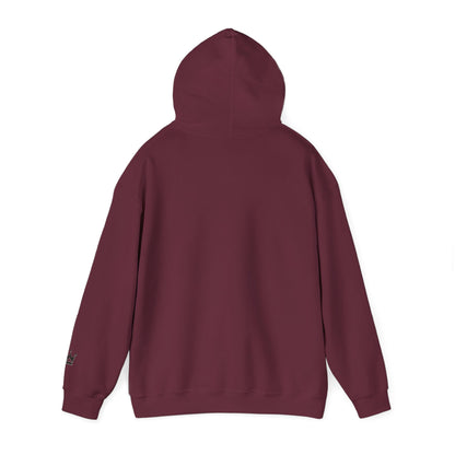 Faith Script Hoodie — Inspirational Christian Pullover with Cross Accent