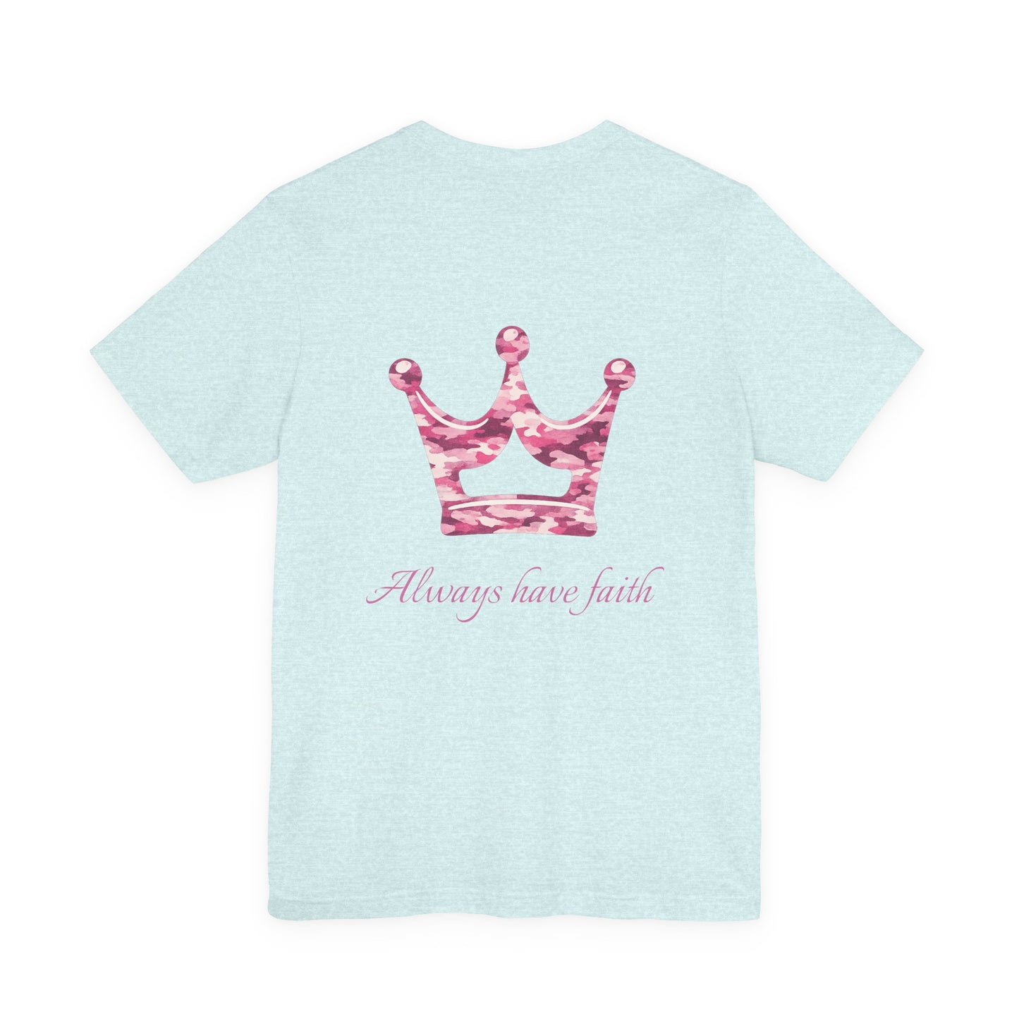 Faith Vintage Bible Scene Tee — "Be strong like men" Christian Scripture T‑Shirt.