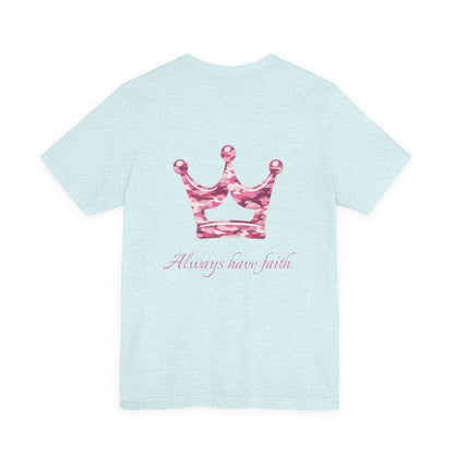 Faith Vintage Bible Scene Tee — "Be strong like men" Christian Scripture T‑Shirt.