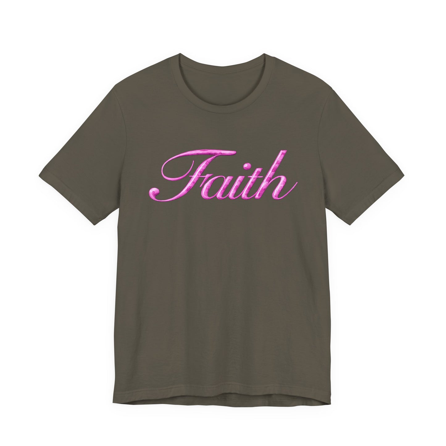 Faith Vintage Bible Scene Tee — "Be strong like men" Christian Scripture T‑Shirt.