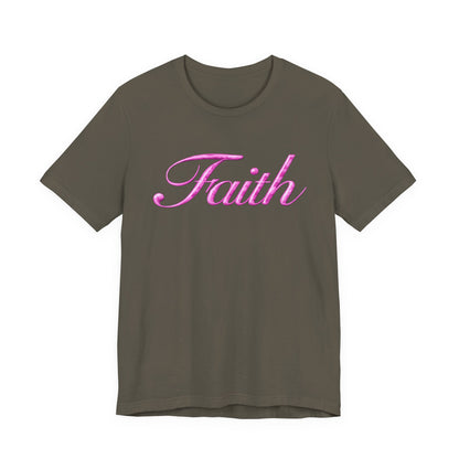 Faith Vintage Bible Scene Tee — "Be strong like men" Christian Scripture T‑Shirt.