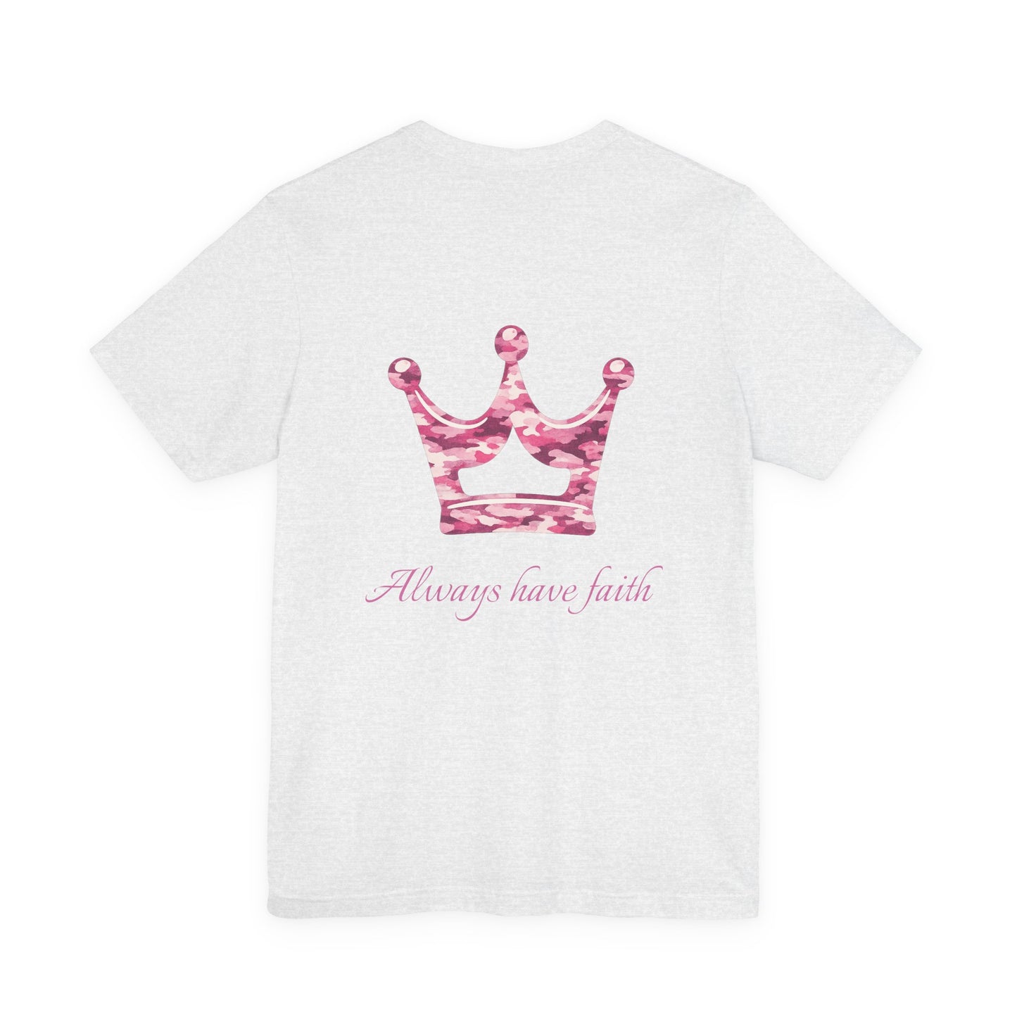 Faith Vintage Bible Scene Tee — "Be strong like men" Christian Scripture T‑Shirt.