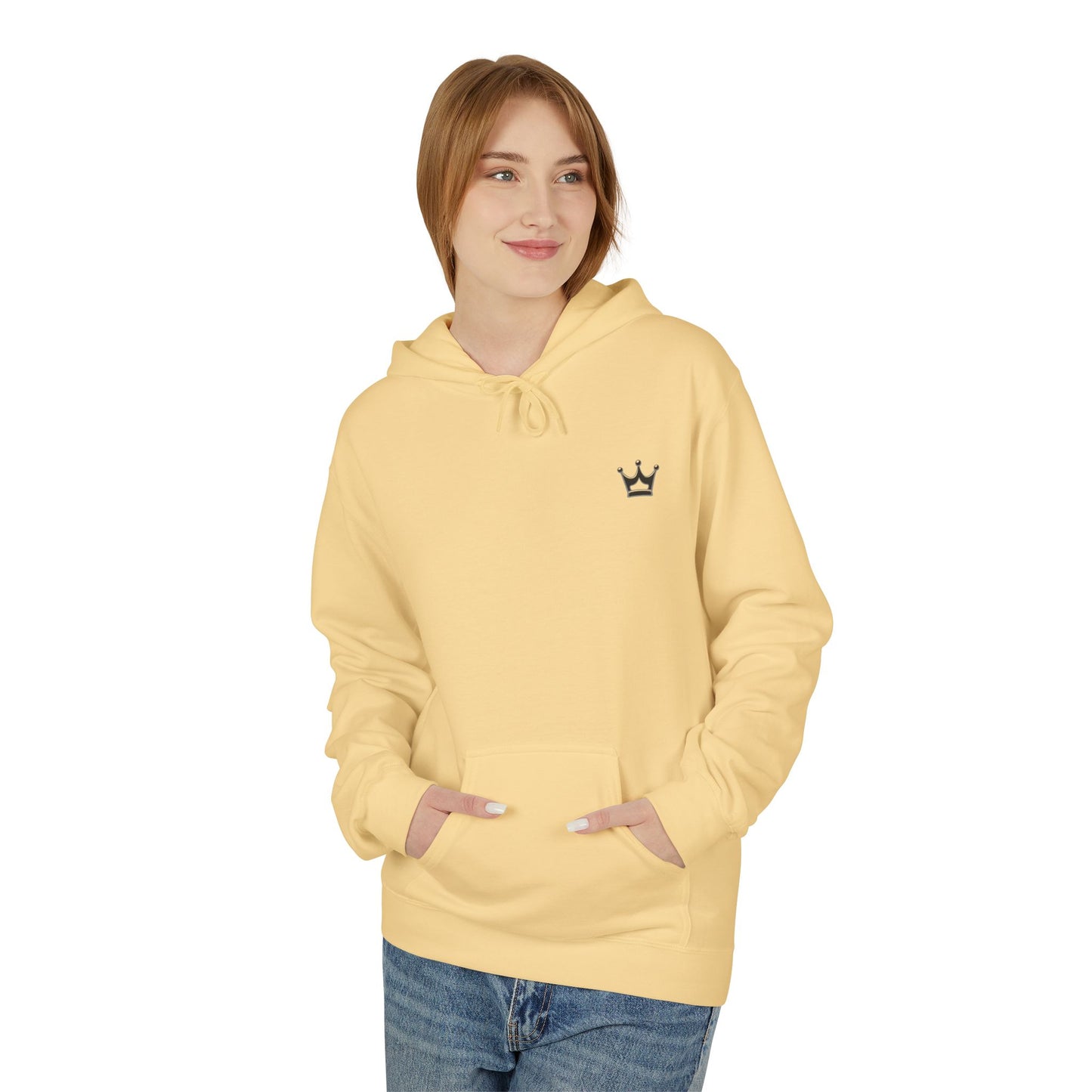 Faith Will Last Forever Hoodie — Inspirational Crown Graphic Hoodie