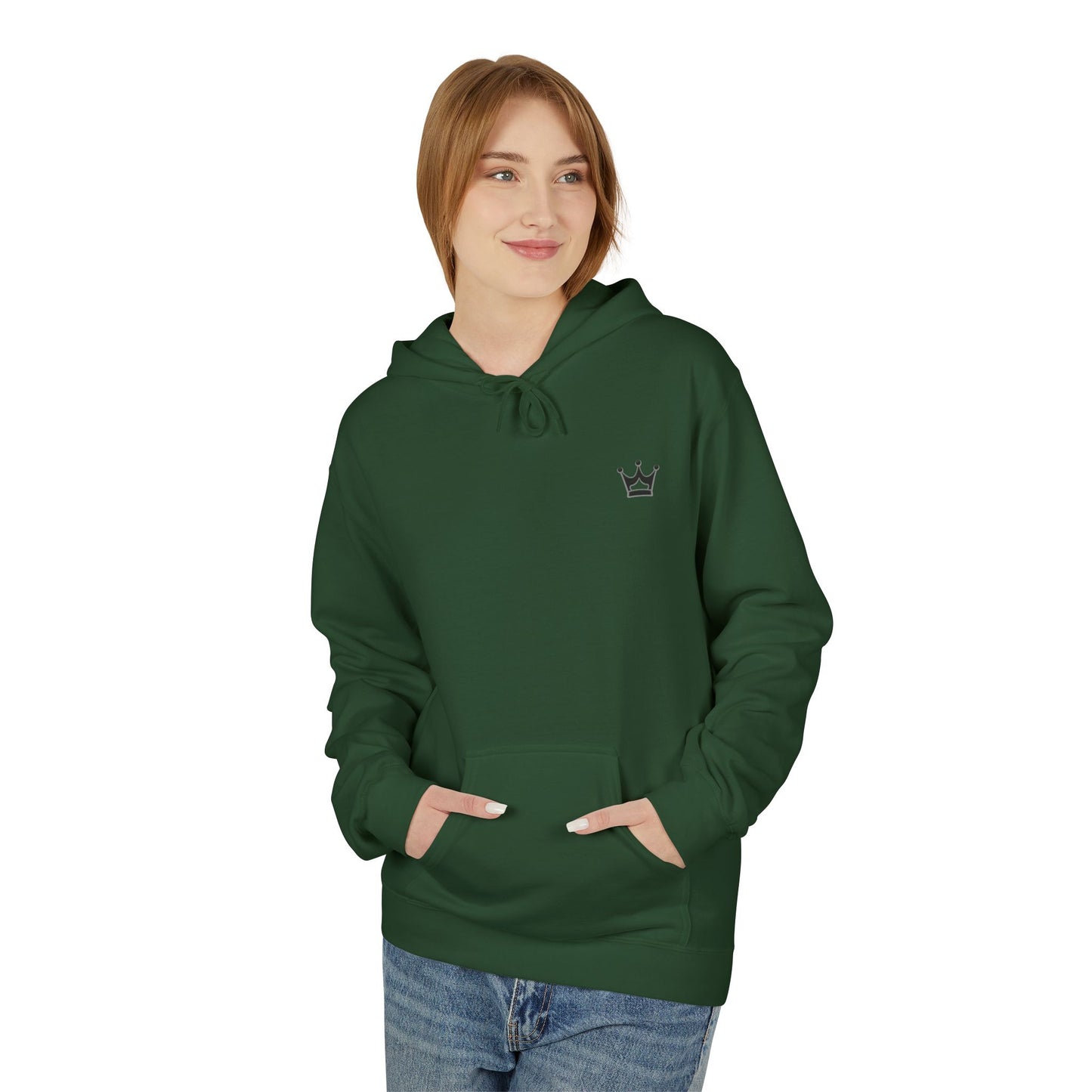 Faith Will Last Forever Hoodie — Inspirational Crown Graphic Hoodie