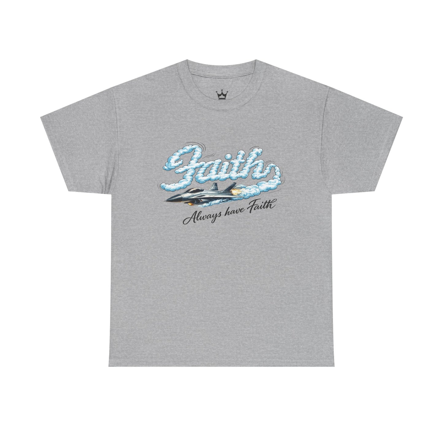 Faith Waves T-Shirt — "Always Have Faith" Inspirational Christian Tee