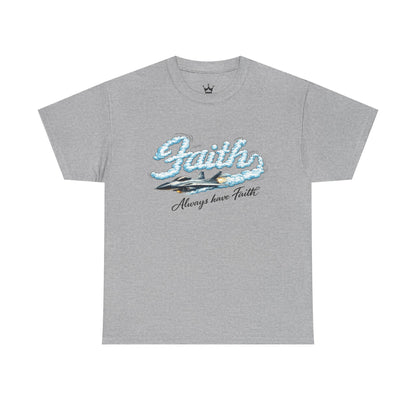 Faith Waves T-Shirt — "Always Have Faith" Inspirational Christian Tee
