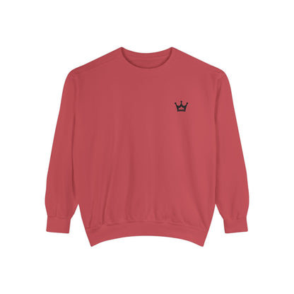 Crown Minimalist Sweatshirt — Small Chest Crown Logo
