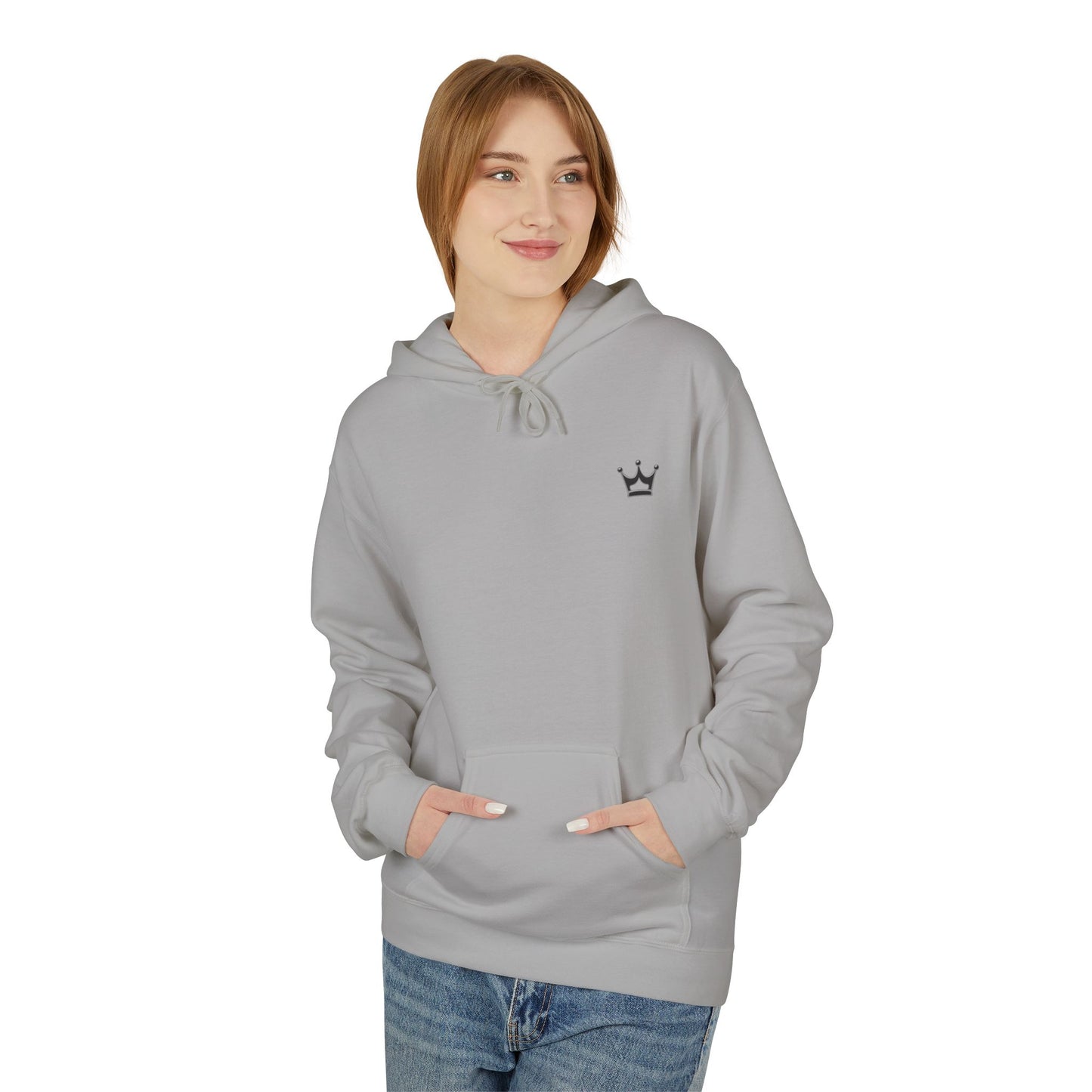 Faith Will Last Forever Hoodie — Inspirational Crown Graphic Hoodie