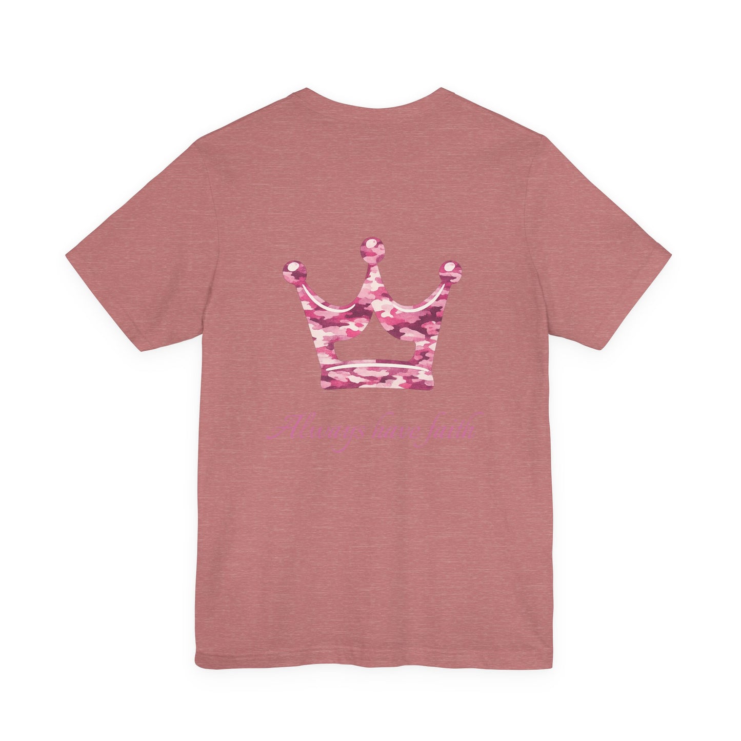 Faith Vintage Bible Scene Tee — "Be strong like men" Christian Scripture T‑Shirt.