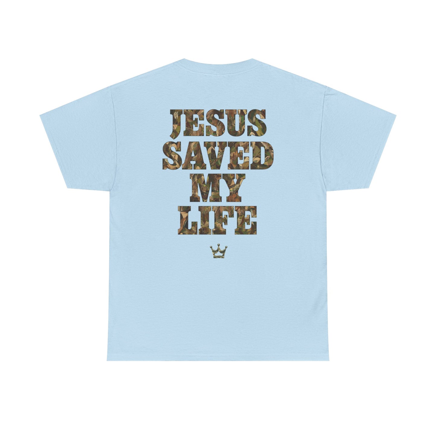Jesus Saved My Life T-Shirt — Christian Faith Graphic Tee