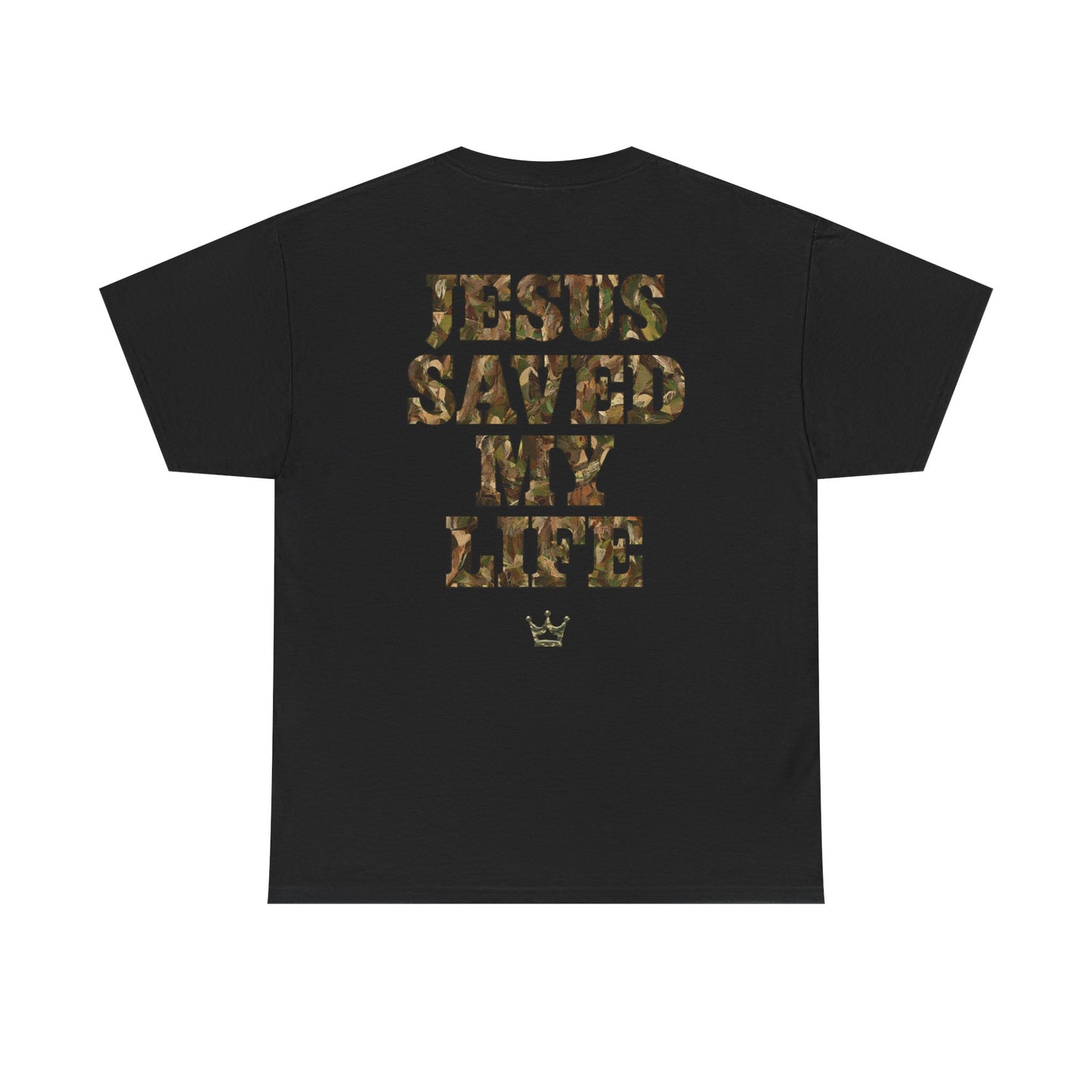 Jesus Saved My Life T-Shirt — Christian Faith Graphic Tee
