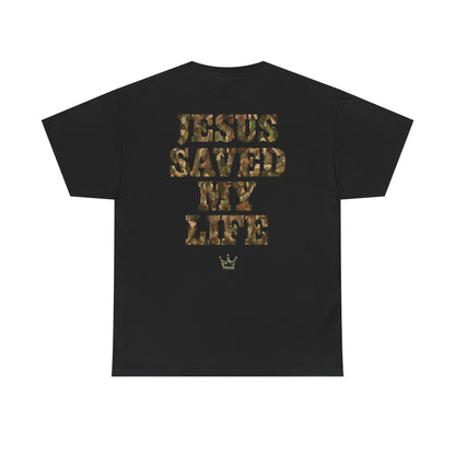 Jesus Saved My Life T-Shirt — Christian Faith Graphic Tee