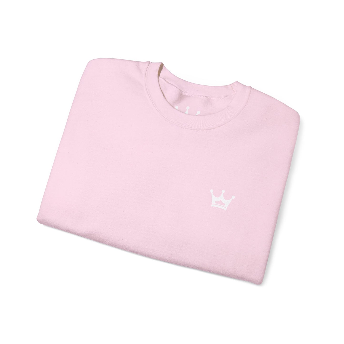 Christian Crewneck Sweatshirt — "You Need Jesus." Back Print with Faith Sleeve