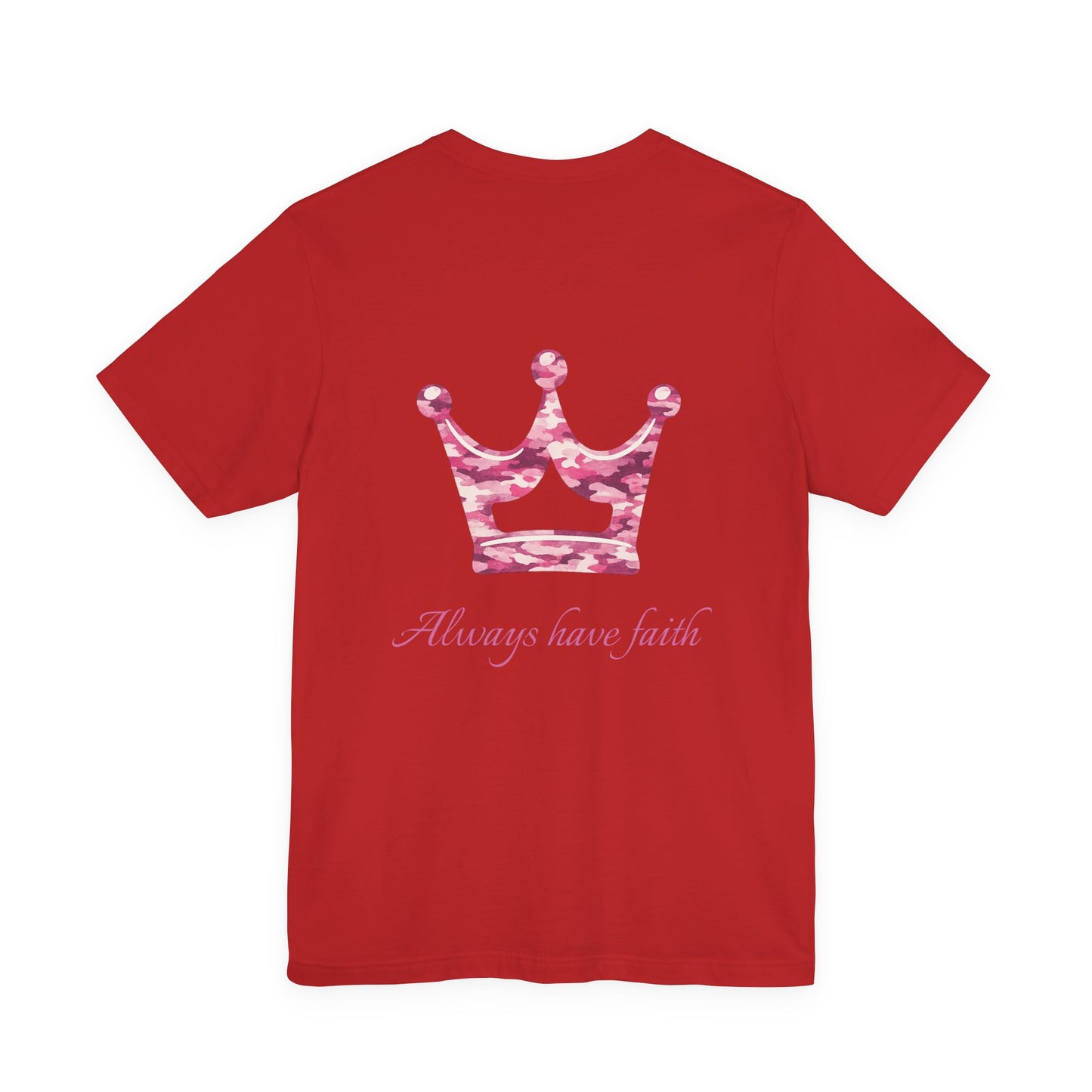 Faith Vintage Bible Scene Tee — "Be strong like men" Christian Scripture T‑Shirt.