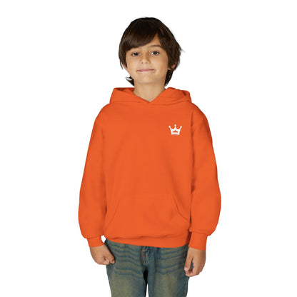 Youth Hoodie — “You Need Jesus.” Bold Back Print with Crown Accent