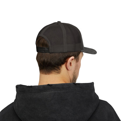 Embroidered Cardinal Star Trucker Cap