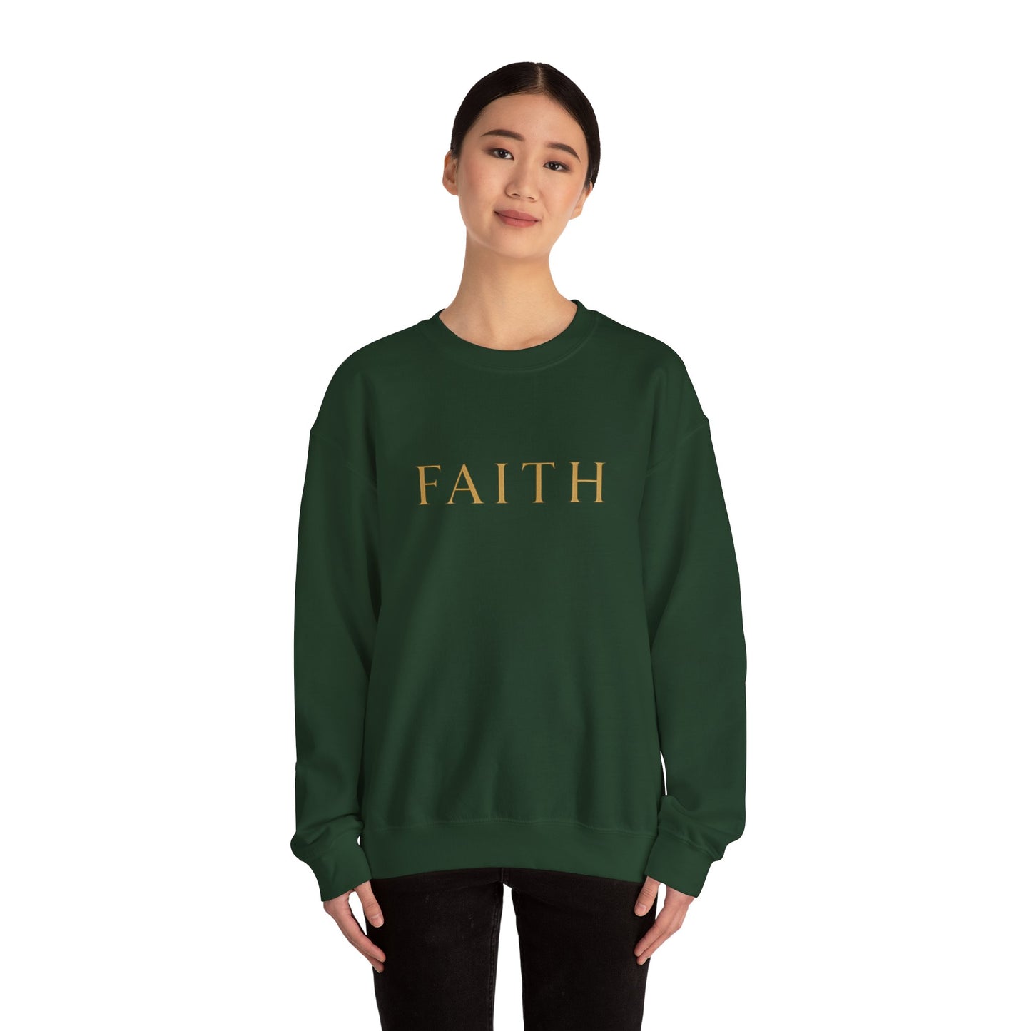 Faith Script Sweatshirt
