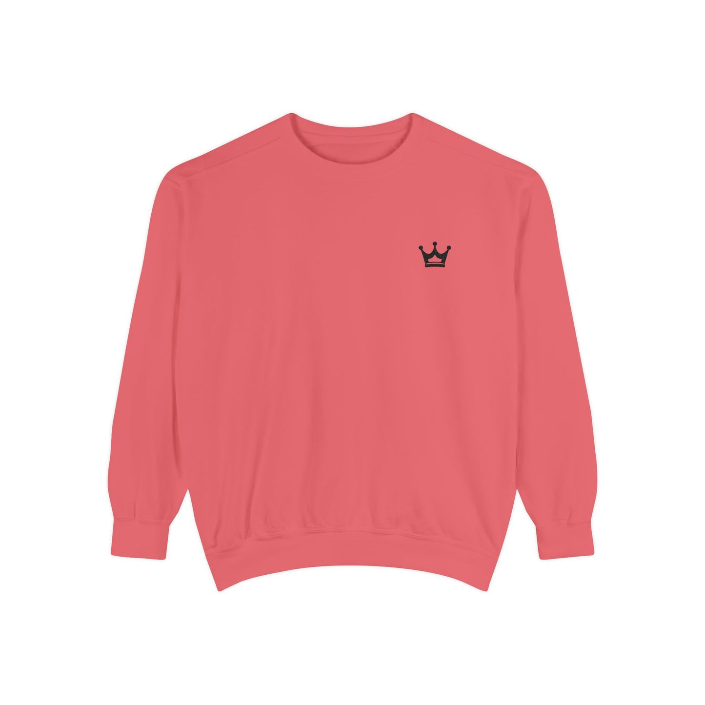 Crown Minimalist Sweatshirt — Small Chest Crown Logo