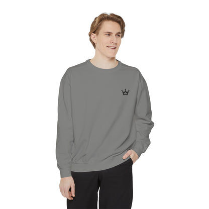 Crown Minimalist Sweatshirt — Small Chest Crown Logo
