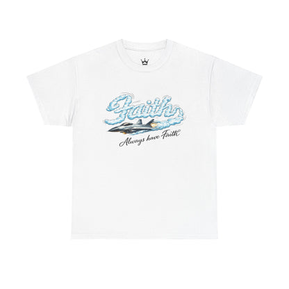 Faith Waves T-Shirt — "Always Have Faith" Inspirational Christian Tee