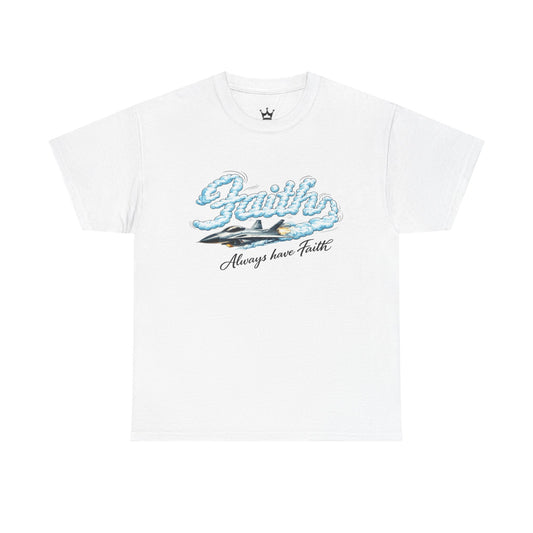 Faith Waves T-Shirt — "Always Have Faith" Inspirational Christian Tee